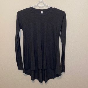 Grey Lululemon Long-sleeve